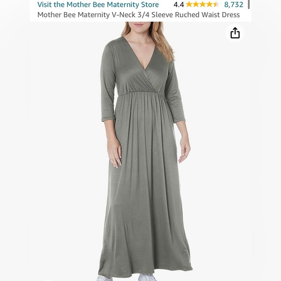 Mother Bee Maternity Maxi Dress - Picture 2 of 3